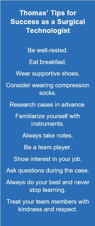 surgical technologist job description