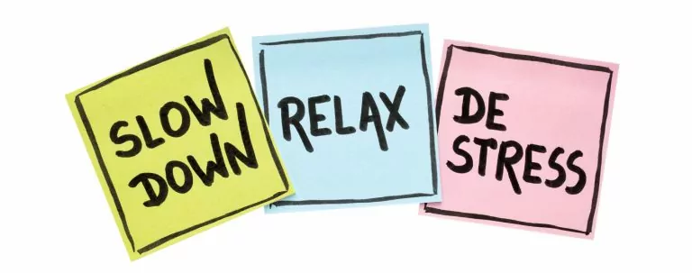 post-holiday stress relief tips.