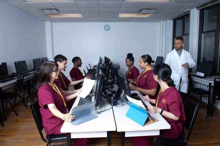medical billing and coding program students. healthcare
