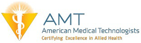 AMT - American Medical Technologists Logo - Certifying Excellence in Allied Health - Swedish Institute - New York, NY