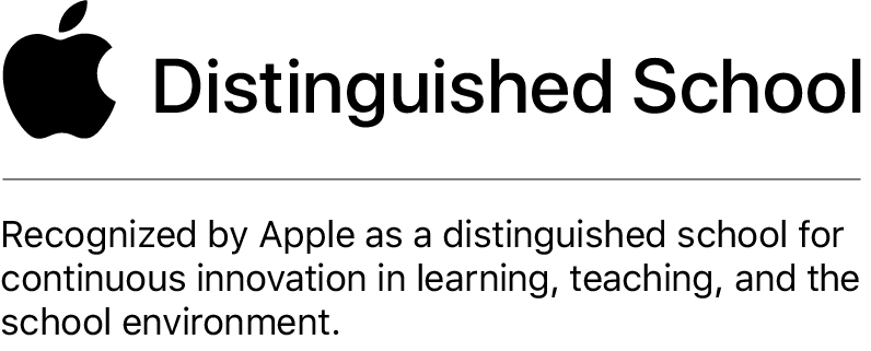 Apple Distinguished School Logo